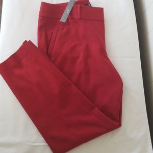 Red Slacks w/ fasteners